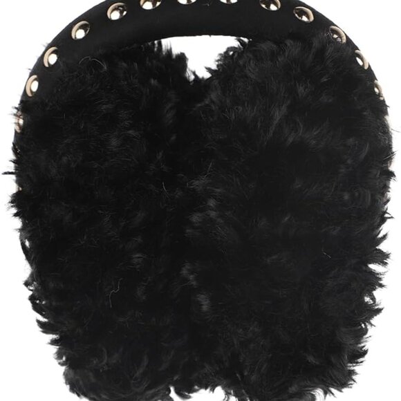 Women Plush Studded Earmuffs
